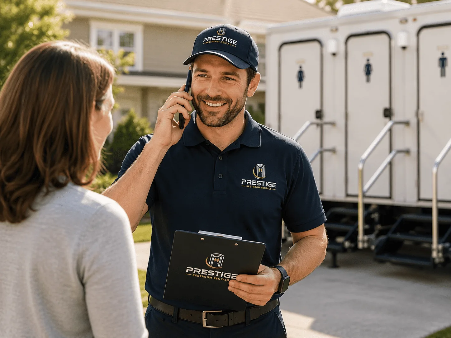 Luxury Portable Restrooms FAQs in Uehling, NE
